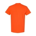thumbnail image 4 of Men Heavy Cotton Multi Colors T-Shirt Color Orange 3X-Large Size, 4 of 5
