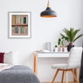 thumbnail image 3 of Stupell Industries Glam Book Lover's Pastel Shelf Gray Framed Print Under Glass, 13 x 16, by The Prints Vibe, 3 of 8