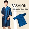 thumbnail image 5 of Salon Client Gown Robes Cape Hair Salon Hair Cutting Smock for Clients Kimono Style, 5 of 5