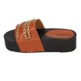 thumbnail image 2 of Sandalias Zapatos Mujer Tacon Zapatillas Plataforma Prunella Modelo 5051 Miel PRUNELLA 5051, 2 of 7