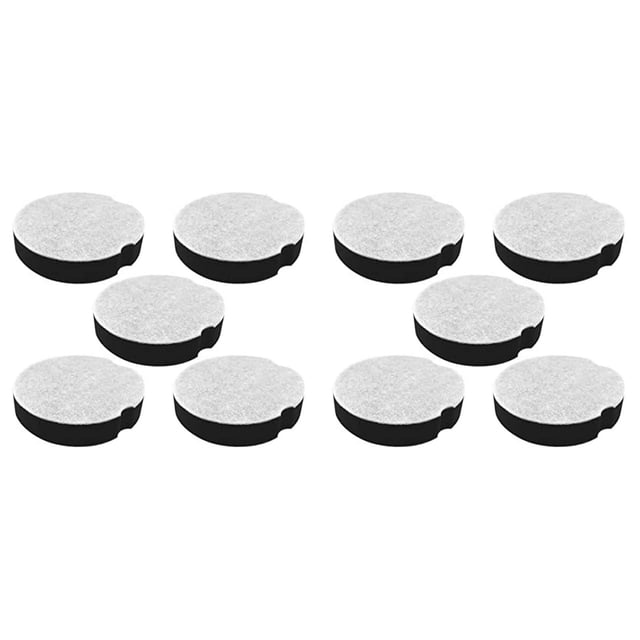 YWIYIUD 10 Pack Replacement Vacuum Filter Kit for Vacuum Compact Lightweight Vacuum Cleaner, Vacuum Filter Fit for Vacuum Cleaner Part 3.4inch