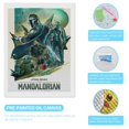 thumbnail image 3 of The Mandalorian Kits de Pintura de Diamantes para Adultos 5D DIY Diamond Art Kits Full Drill Diamond Dots para Regalo Decoración de Pared y Relajación Artes de Gemas 30*40cm, 3 of 6