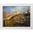 thumbnail image 1 of Sviridov, Sergei 14x12 White Modern Wood Framed Museum Art Print Titled - Venice Memories III, 1 of 4