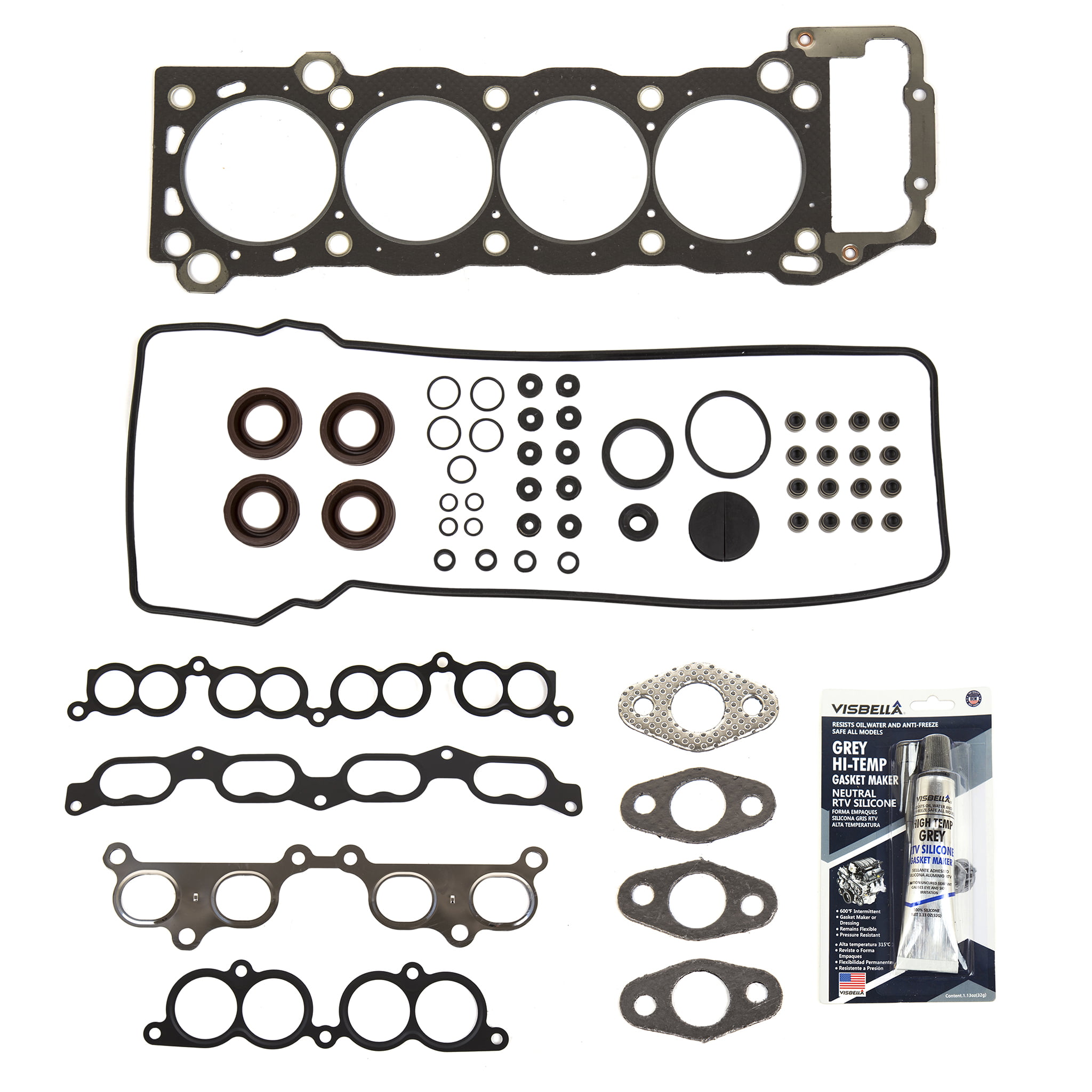 Full Head Gasket Set Fit for Toyota Tacoma 4Runner T100 2.7 DOHC 3RZFE 94-04