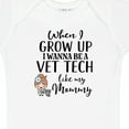thumbnail image 4 of Inktastic Vet Tech Mom Veterinary Technician Girls Baby Bodysuit, 4 of 5