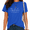 1-blue, variant on Women's Soft Continuous Line Sketch Bird Twig Christian Spiritual Quote Graphic Breathable Short Sleeve T-Shirt