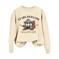 thumbnail image 1 of TINZ Chandail en Molleton Décontracté pour Femmes Imprimé Lettre Col Rond Manches Longues Sweat à Capuche Vêtements de Sport pour Femmes Temps Froid, 1 of 3