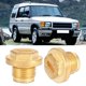 thumbnail image 3 of Set of 2 brass differential drain plugs with seal for Land Rover Discovery 2, 3 of 3