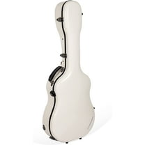 Crossrock Fiberglass Case For Acoustic Dreadnought Guitar