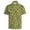 05-Yellow, variant on IWRICH Men's Striped Polo Shirts Short Sleeve Mardi Gras Button up Shirt Plus Size Loose Fit Casual Tees 05-Yellow XL