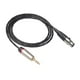 thumbnail image 2 of Cable estéreo de 3,5 mm a XLR hembra de 3 pines macho. 1m, 2 of 8