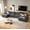Gray, variant on 160" Modular Sectional Sofa, Cloud Sectional Couch with Deep Seat, Modern Modular L-Shape Sofa Couch with Chaise.