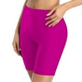thumbnail image 4 of ZSQDM Women's Legging Women's Shorts Hot Pink Women blendingpants Polyester,Spandex M, 4 of 6