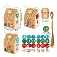 thumbnail image 3 of 24 Empty Advent Calendar Boxes to Fill, Christmas DIY Advent Calendar 24 Days Countdown Gift Xmas Gingerbread House Candies Treats Boxes for 2025 Xmas Holiday Decor(Classic Style), 3 of 5