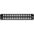 thumbnail image 3 of Tripp Lite 32-Port 2U Rack-Mount Unshielded Blank Keystone/Multimedia Patch Panel, RJ45 Ethernet, USB, HDMI, Cat5e/6 (N062-032-KJ), 3 of 4