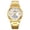 A, variant on Unisex Stainless Steel Quartz Watch, Business Dress Wristwatch with Date Window, 30M Waterproof, Adjustable Metal Band, Silver Tone