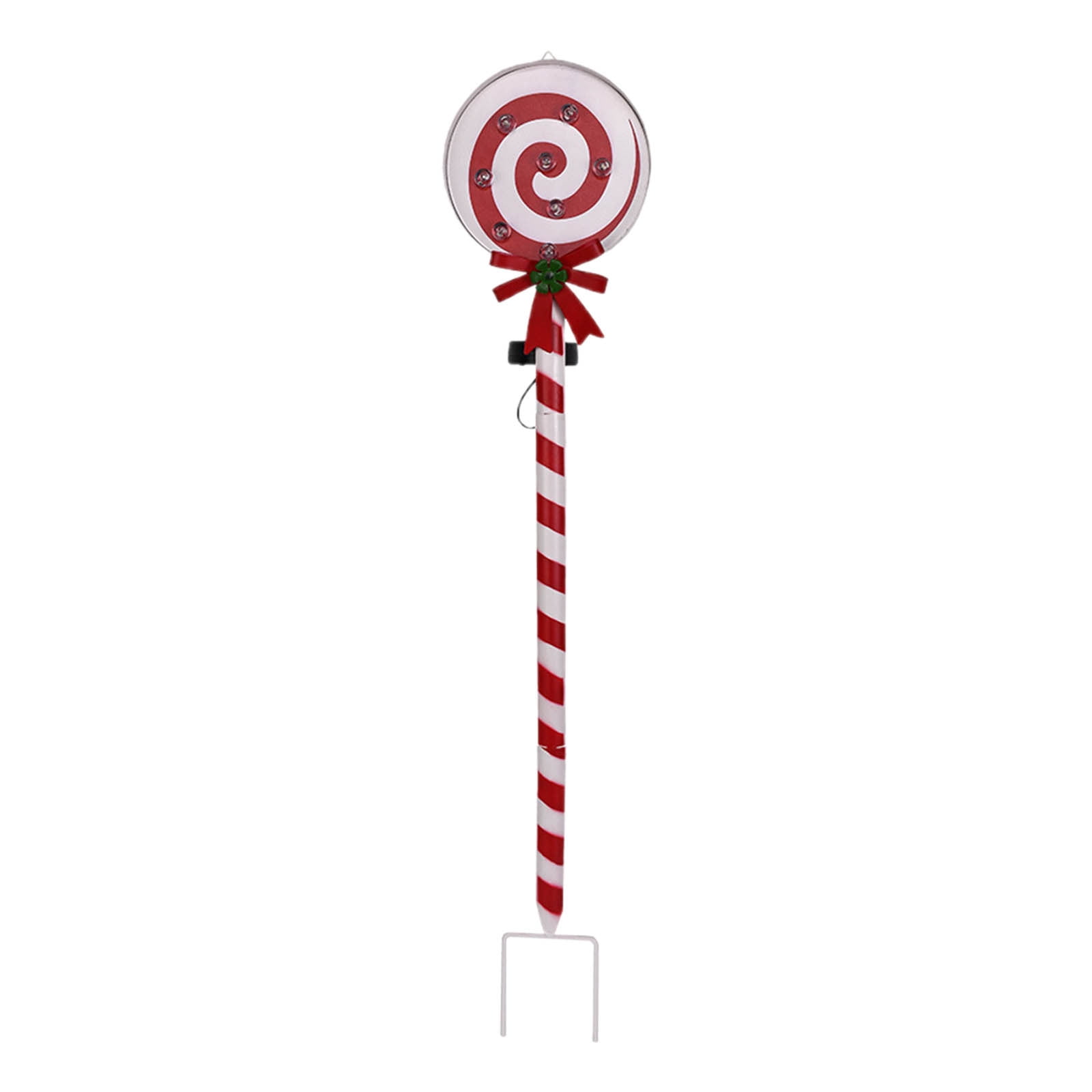 Matoen Solar Christmas Pathway Lights, Solar Lollipop Lights Christmas Decorations Outdoor, Waterproof Christmas Garden Stake Lights for Patio, Yard, Garden, Lawn Christmas Holiday Decor