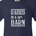 thumbnail image 4 of Inktastic RAISED in a BARN in White Youth T-Shirt, 4 of 5