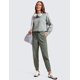 thumbnail image 3 of Pantalones Joggers CRZ YOGA Cintura Alta 70 cm Ligero Salvia XL, 3 of 5