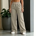thumbnail image 6 of FAIWAD Women's Plus Size Corduroy Pants High Waisted Straight Leg Athletic Cargo Pant with Pockets, 6 of 8