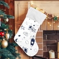 thumbnail image 5 of Coolnut 17.7 Inch Christmas Stockings, 2 PCS Space Pattern Presonalized Large Stocking Sock for Family Holiday Xmas Party Decorations, 5 of 7