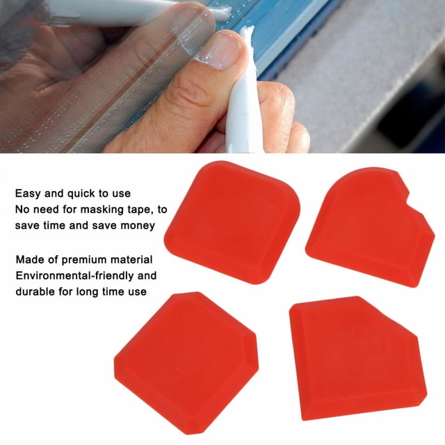 Glass Scraper, Firm Portable Durable Caulk Scraper, For Household Sealants General Purpose Fillers Grout