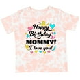 thumbnail image 3 of Inktastic Happy Birthday, Mommy I Love You Boys or Girls Toddler T-Shirt, 3 of 5