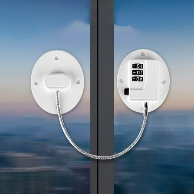 Xihbxyly Cerradura a Prueba de Bebés, Cerradura de Seguridad Multifuncional, Cerradura para Cajón de Refrigerador, Limitadores de Ventana, Fácil Instalación, Fuerte Adherencia, Uso Múltiple, Protecci