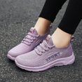 thumbnail image 5 of Women's Lightweight Sneakers - Breathable Casual Walking Shoes with foot arch pad & Anti-Slip Sole, 5 of 13