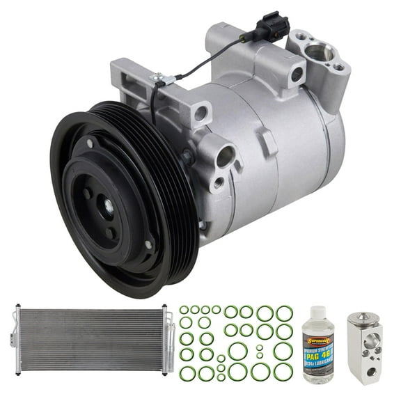 For Nissan Sentra 2003-2006 A/C Kit w/ AC Compressor Condenser & Drier - BuyAutoParts