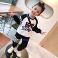 thumbnail image 4 of Conjunto de chándal de algodón Sonics Anime Marvels Otoño Suéter Sudadera con capucha Conjunto de ropa para bebé Sudadera para niños Tops Pantalones Traje de 2 piezas, 4 of 5