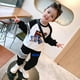 thumbnail image 4 of Conjunto de chándal de algodón Sonics Anime Marvels Otoño Suéter Sudadera con capucha Conjunto de ropa para bebé Sudadera para niños Tops Pantalones Traje de 2 piezas, 4 of 5