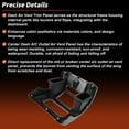 thumbnail image 4 of Panel de recorte de salida de aire del tablero A/C Center No.68259ZP16C para Nissan Frontier 2006-2017, marco del panel de salida de aire del tablero A/C, 4 of 7