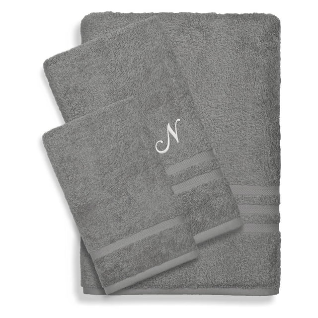 Linum Home Textiles Denzi 3 Piece Cotton Towel Set