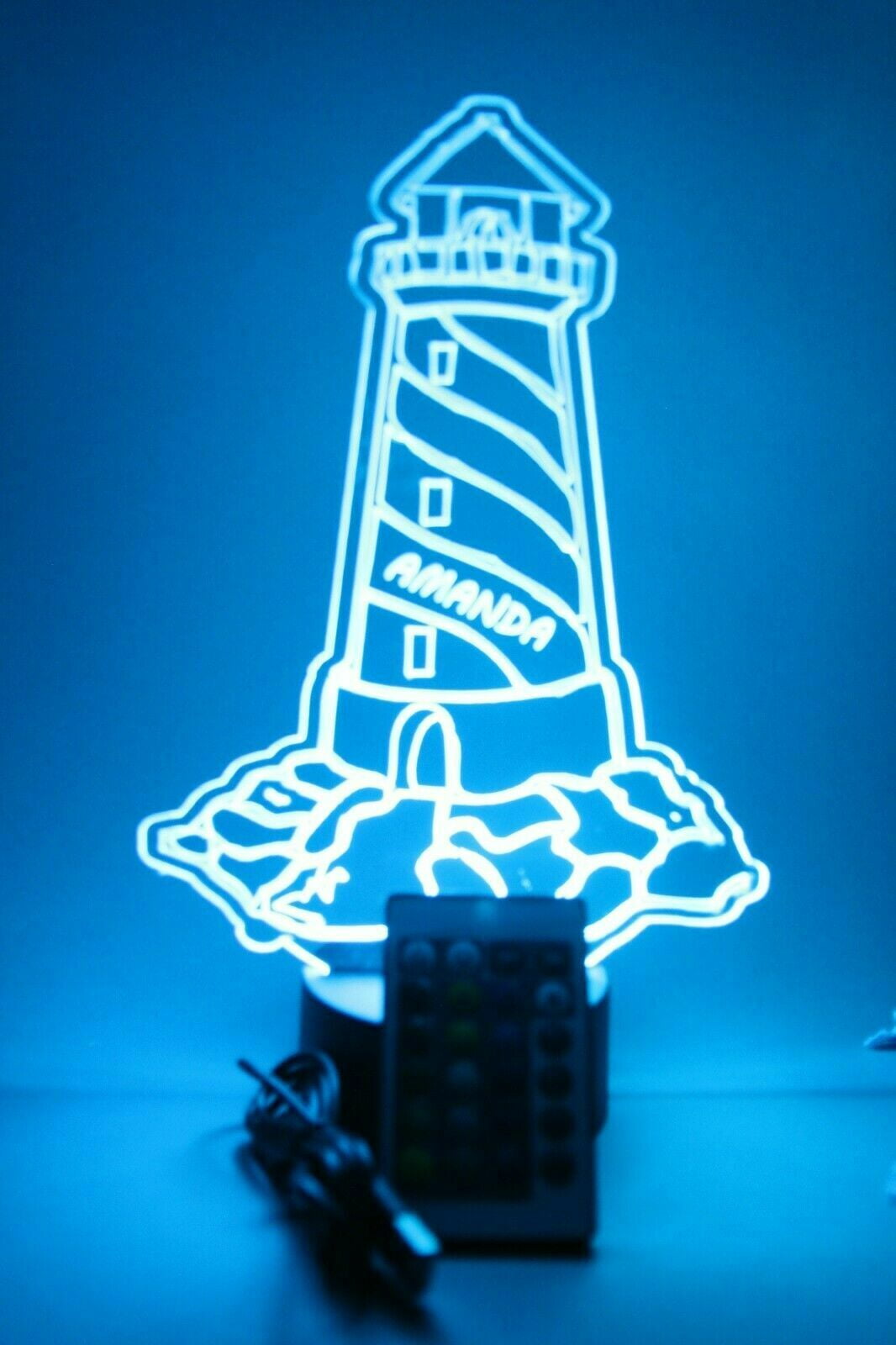 16 Color Options with Remote Great Gift Lighthouse Nautical Light House Night Light Up LED Free Engraved Custom Name Personalized Strength Safety Hope Desk Table Lamp Room Home Decor Its Wow 16 Color Options with Remote Great Gift Lighthouse Nautical Light House Night Light Up LED Free Engraved Custom Name Personalized Strength Safety Hope Desk Table Lamp Room Home Decor Its Wow