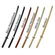 ProWIN Oak Bamboo Wooden Samurai Martial Arts Daito Black