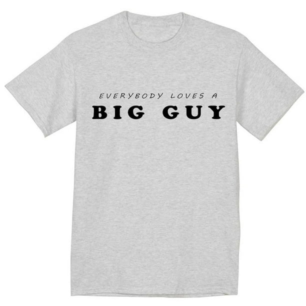 Decked Out Duds Funny Saying Big Guy Tshirt Men's Graphic Tee
