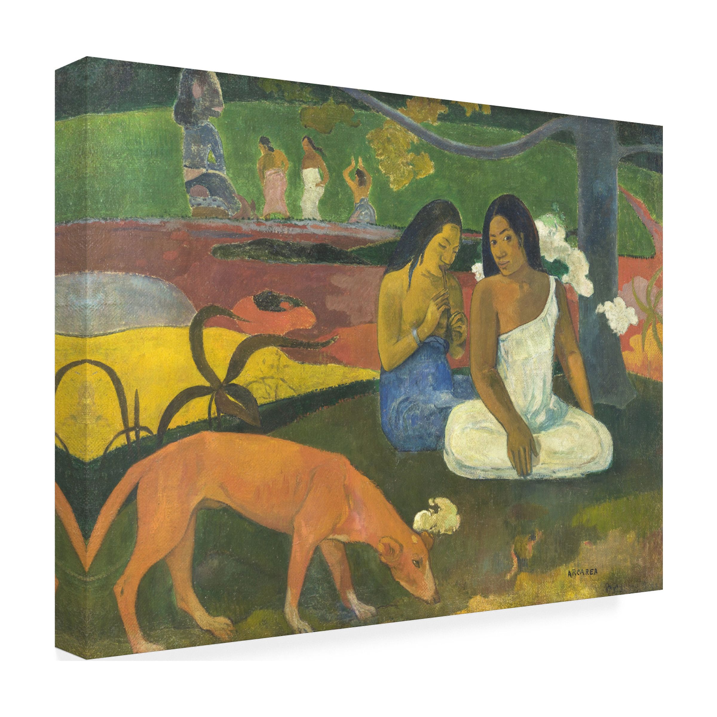 Gauguin 'Area Area' Canvas Art