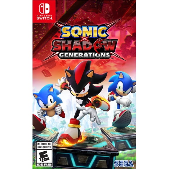 Open Box Sonic X Shadow Generations, Nintendo Switch Video Game