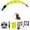 100cm/leaf1.0 / 1 battery, variant on 2.4GHz RC Electric Paraglider RTF Remote Control Glider With Foldable Nylon Wing Long Flight Time Multi Channel Control For Outdoor Enthusiasts- 100cm/leaf1.0 / 1 battery