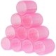 thumbnail image 1 of Rulos para el cabello con autoagarre Yjmei, rizadores para el cabello para peluquería, herramientas para el cabello, paquete de 12 rulos para el cabello, 1 of 5