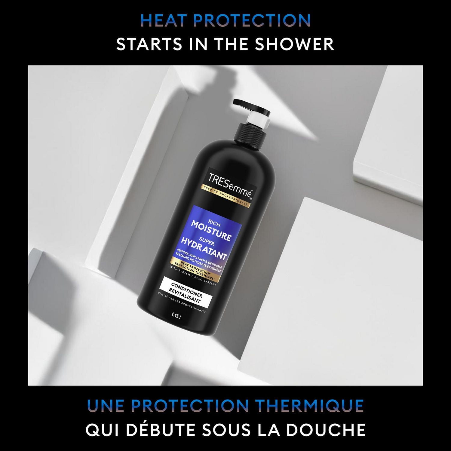 TRESemmé Revitalisant Super Hydratant Restaure, Réhydrate et Démêle, 1,15 L