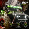 thumbnail image 5 of RC Cars 1:14 4WD High Speed Remote Control Truck 60+km/h Fast All Terrain Off Road RC Truck Toy Gifts for Kids Adults, 2 Batteries, 5 of 11