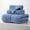 Dusry Blue, variant on Muddy Cat Towels Luxury Bath Towel Set of 6 Pieces, 100% Turkish Cotton, Ultra Soft & Highly Absorbent for Everyday Use, 2 (700GSM) Bath Towels, 2 Hand Towels, 2Washcloths,Emerald Green