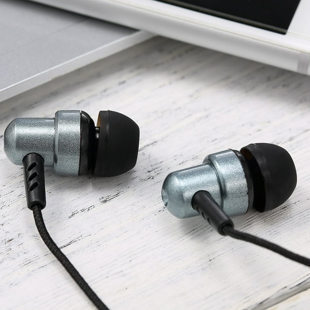 Écouteur filaire in-ear Universal 3.5mm Stéréo Sport Casque Avec Mic Pour  Smartphone