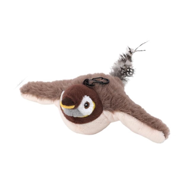 Juguete para gatos Spot, sonido de bofetada, hierba gatera, juguete de peluche para mascotas, simulación de cola de pez eléctrica