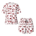 thumbnail image 4 of Lsque Halloween Women's Short-Sleeved Pajama Set - 2 Piece Soft and Lightweight Sleepwear Set-4X-Large, 4 of 9