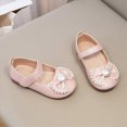thumbnail image 2 of WXFAZCVU Dress Shoes for Girls Fashion Versatile Wedding Party School Shoes Everyday Wear Size 10, 2 of 4