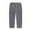 Gray, variant on Boys School Uniform Twill Pants Adjustable Elastic Waist Straight Fit Stretch Chino Pant Pull on Pants With Zipper Closure Faux Button