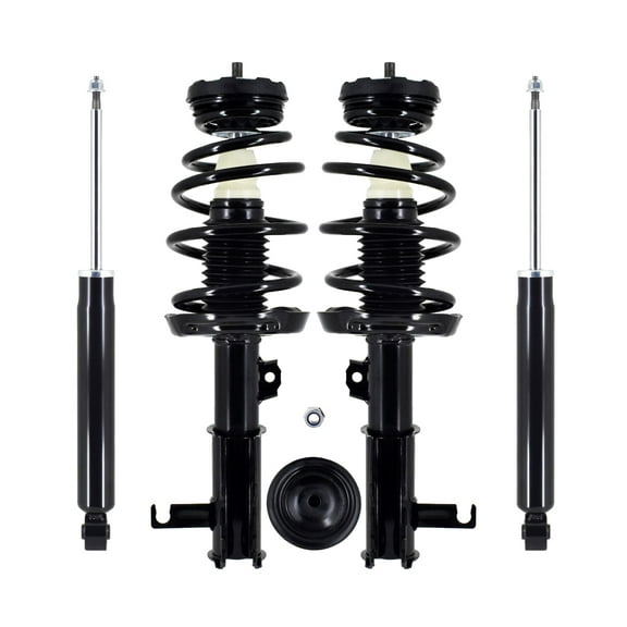 Set Front Quick Complete Strut-Coil Spring-Rear Shock For 2013-2014, 2018-2019 Cadillac XTS Livery, Sedan